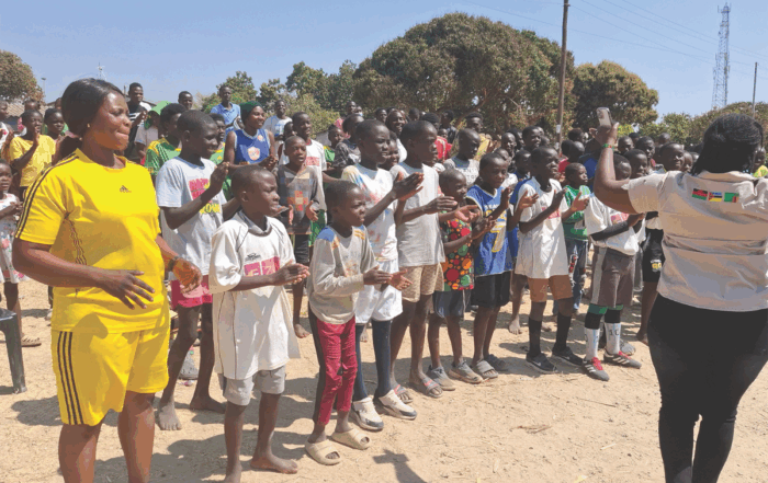 Soccer club in Zambia