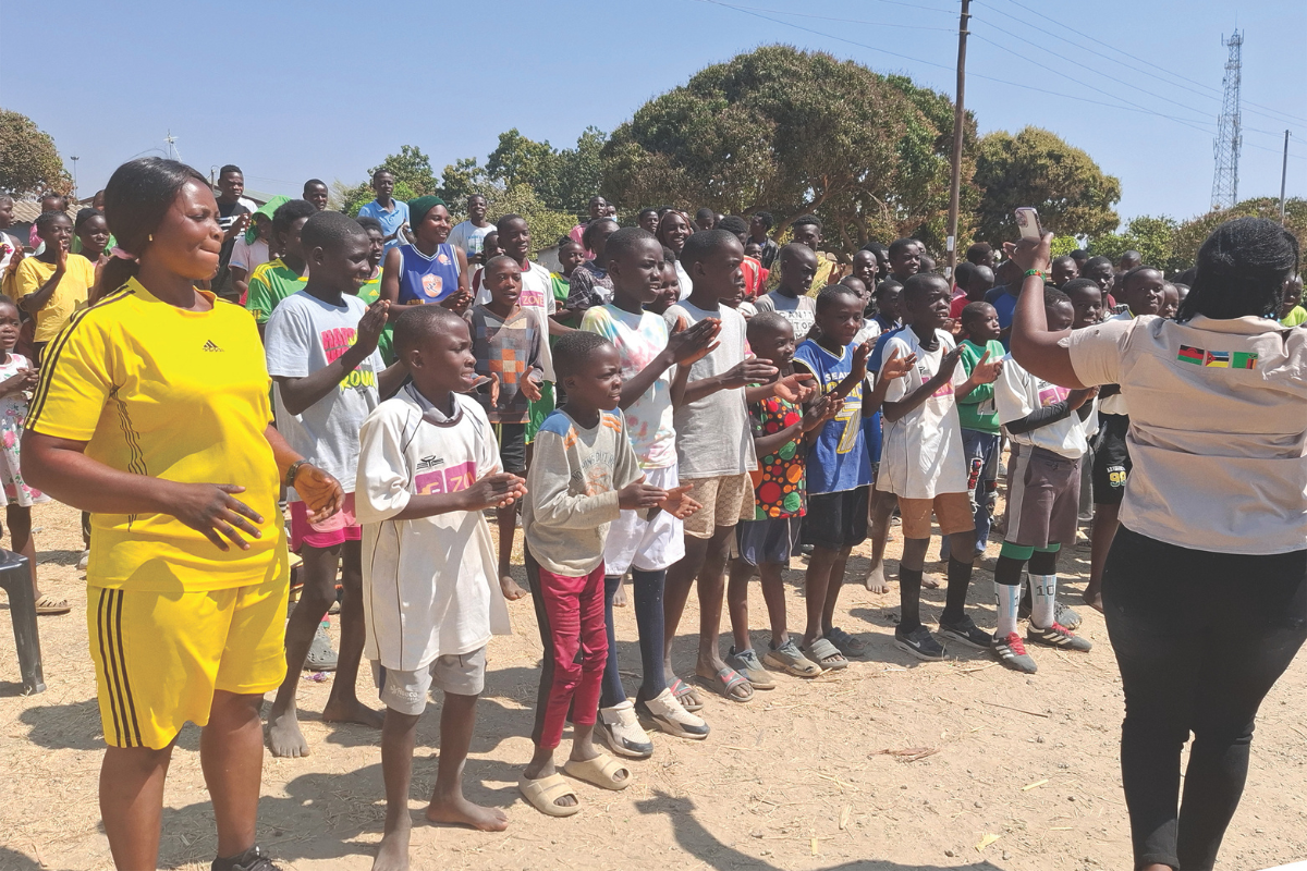 Soccer club in Zambia